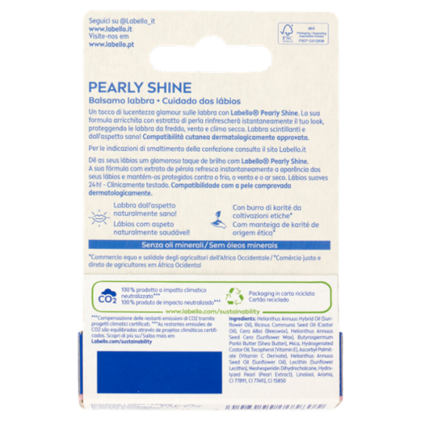 Labello Pearly Shine 4,8 g