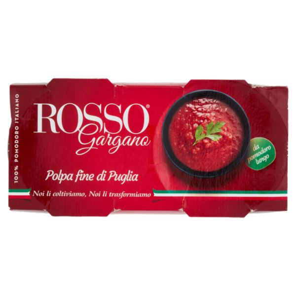 Rosso Gargano Polpa fine di Puglia 2 x 220 g