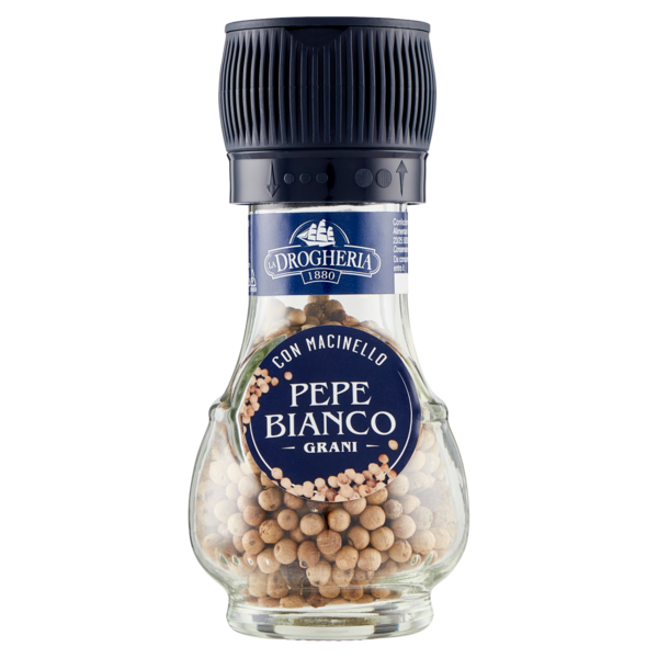 La Drogheria 1880 Pepe Bianco Grani con Macinello 45 g