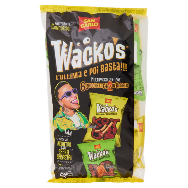 Wacko's Conetti gusto Barbecue 4 x 25 g + Blacks gusto Ketchup 4 x 25 g