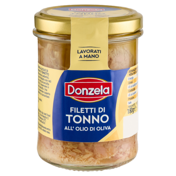 Donzela Filetti di Tonno all'Olio di Oliva 180 g
