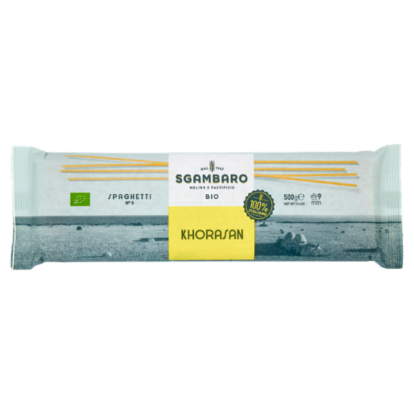 Sgambaro Bio Khorasan Spaghetti N°5 500 g
