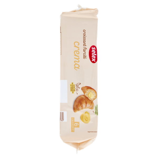 Selex Croissant con Crema Pasticcera 6x50 g