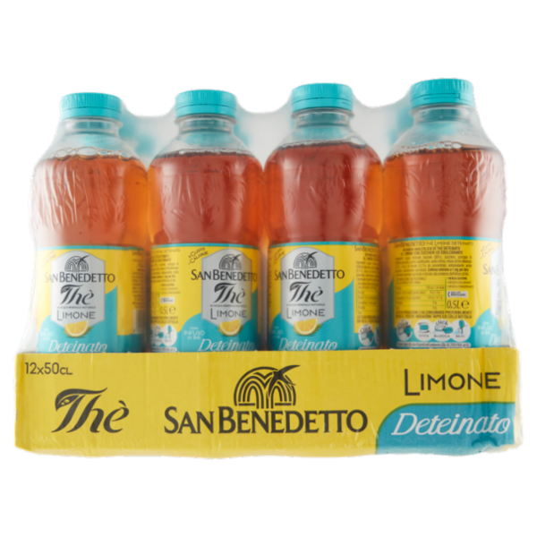 San Benedetto Thè Limone Deteinato 12 x 50 CL