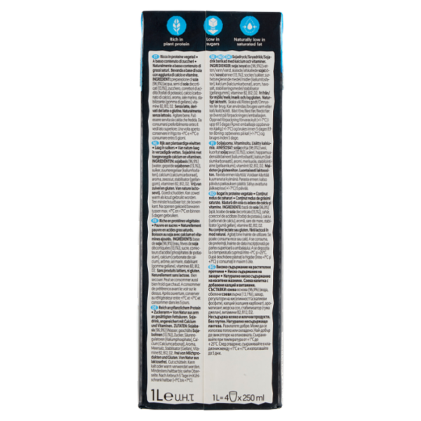 ALPRO Protein 50g Bevanda Vegetale Proteica alla Soia, Senza Lattosio, Basso in Zuccheri, 1l