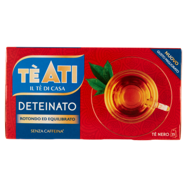 TèAti Deteinato Tè Nero 25 x 1,8 g