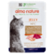 almo nature HFC Adult Cat Jelly Filetti di Tonno e Pollo con Prosciutto 55 g