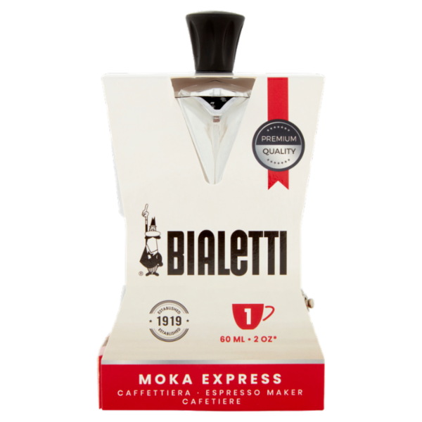 Bialetti Moka Express Caffettiera 1 Tazza