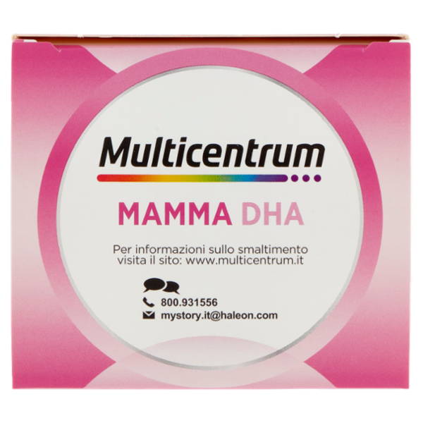 Multicentrum Mamma DHA Integratore completo con Acido Folico Donne in Gravidanza 30+30 compresse 52g