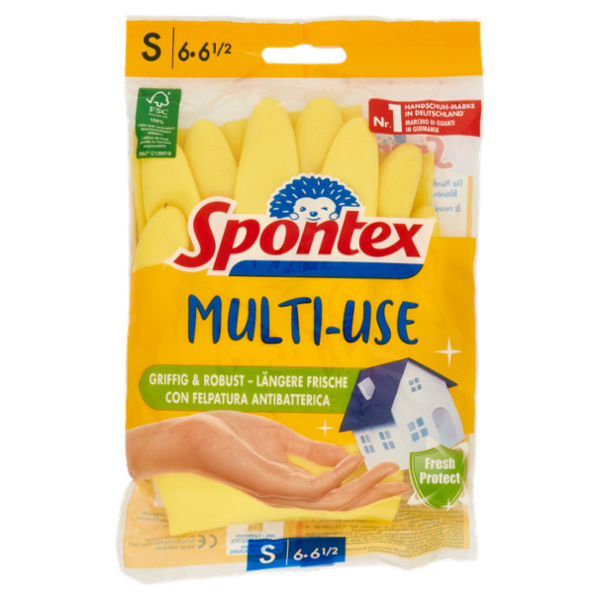 Spontex Guanti Casalinghi Multi-Use Taglia S