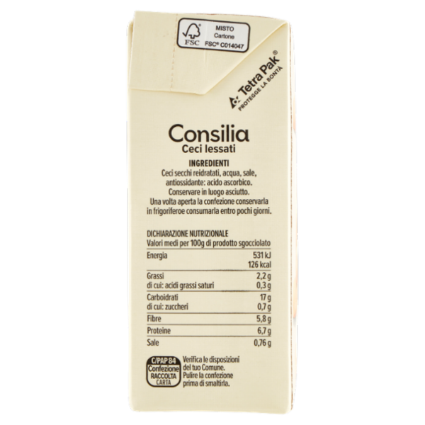 Consilia Ceci Lessati 380 g