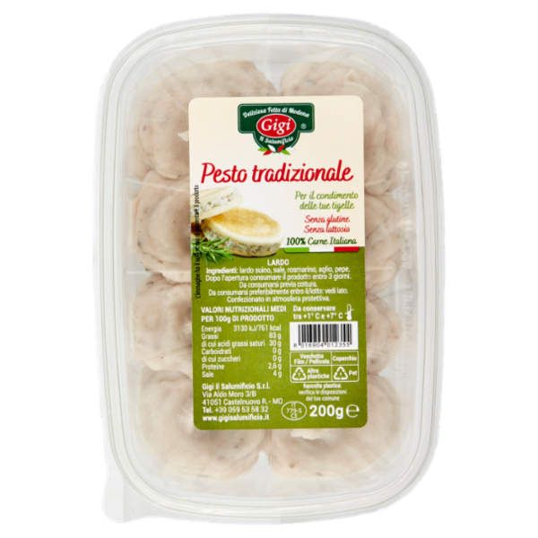 Gigi Il Salumificio Pesto tradizionale 200 g