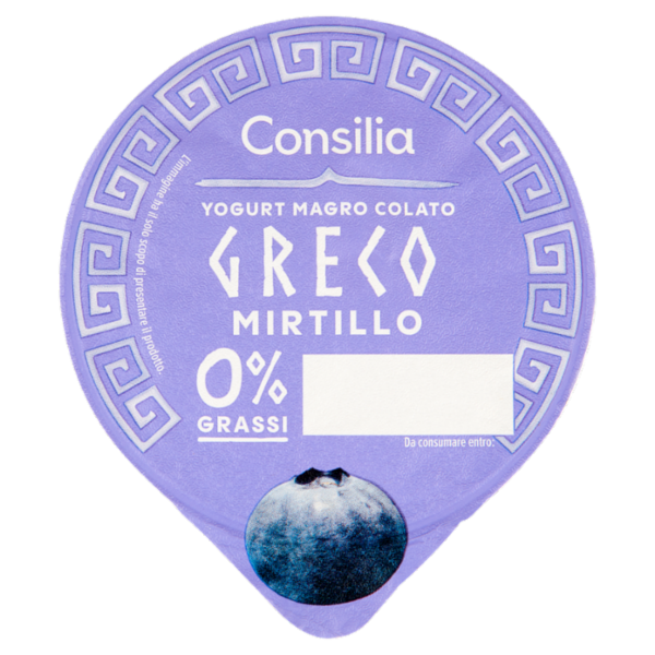 Consilia Yogurt Greco Magro Mirtillo 150 g