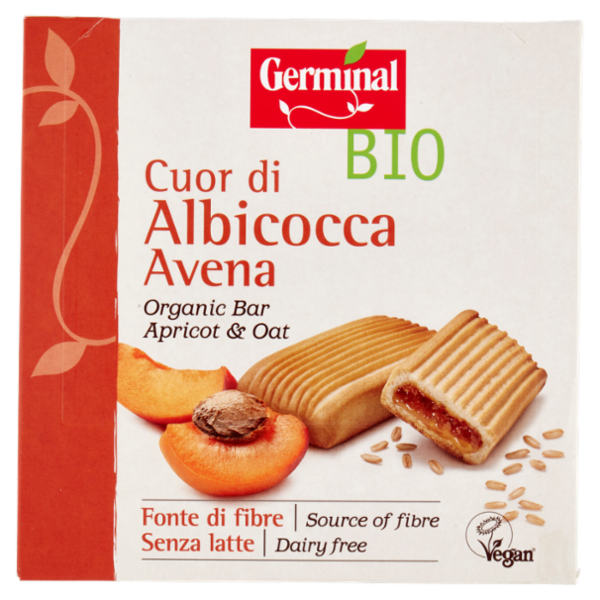 Germinal Bio Cuor di Albicocca Avena 6 x 33,4 g