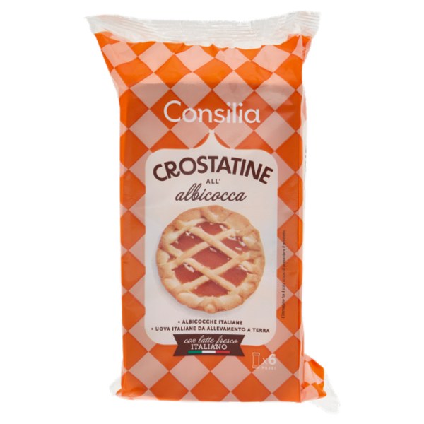 Consilia Crostatine all'Albicocca 6x40 g