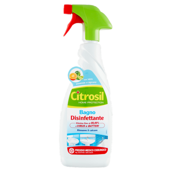 Citrosil Home Protection - Bagno Disinfettante virucida Green Cap, 650 ml