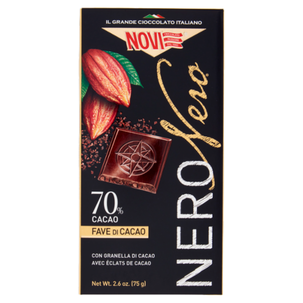 Novi NeroNero 70% Cacao Fave di Cacao 75 g
