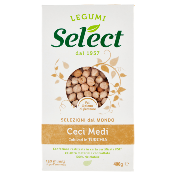 Select Selezioni dal Mondo Ceci Medi 400 g