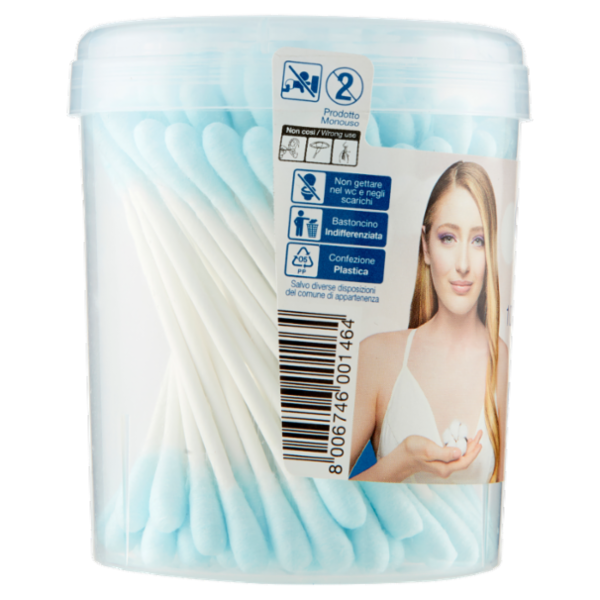Cotton Sound Basic Bastoncini Cotonati Biodegradabili 100 pz