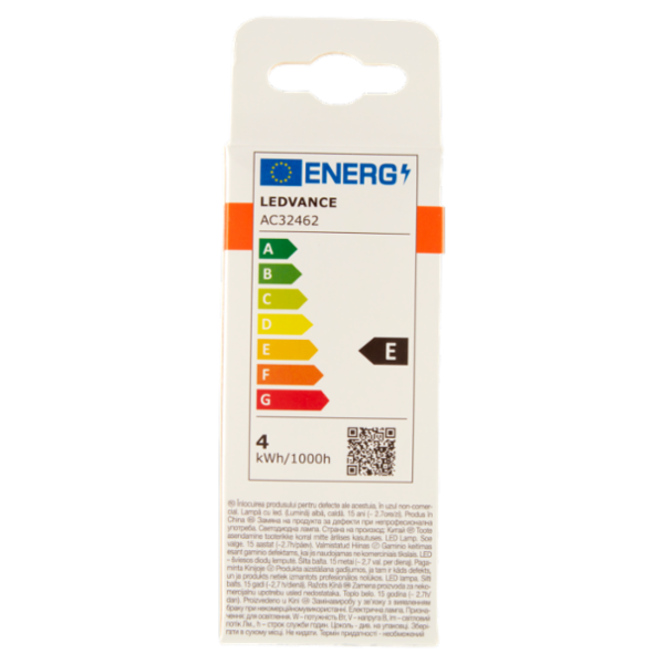 Osram Led Star Classic B Warm White 4.0 W E14