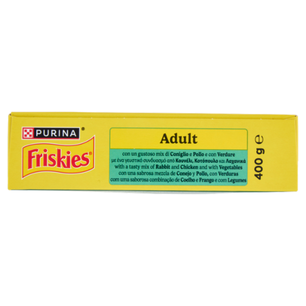 PURINA FRISKIES Adult Coniglio e Pollo e con Verdure 400g