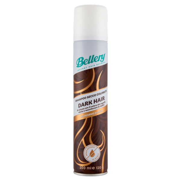Bellery Shampoo Secco Colorato Dark Hair 200 ml