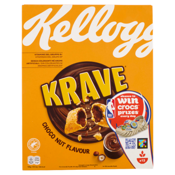 Kellogg's Krave Choco Nut Flavour 410 g