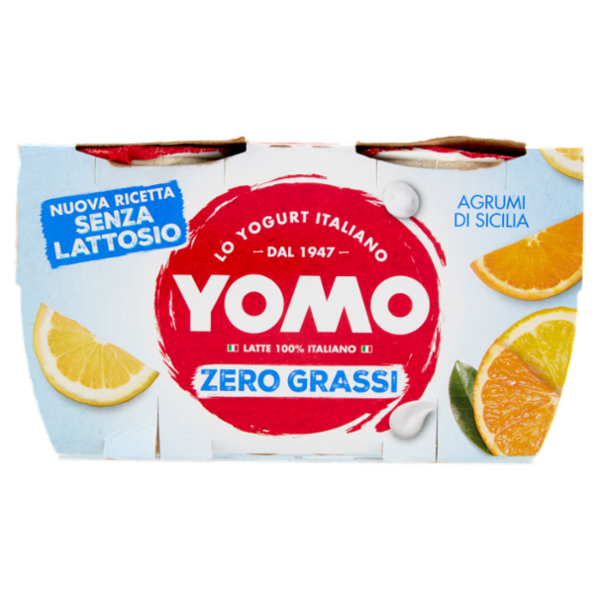 Yomo Zero Grassi Agrumi di Sicilia 2 x 125 g