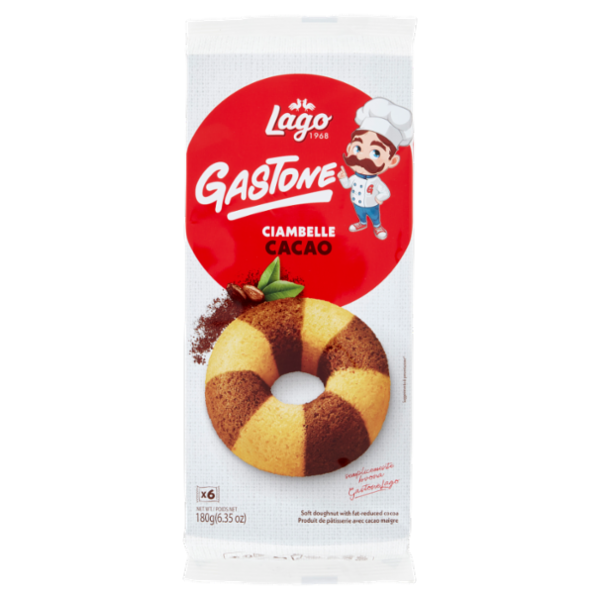 Lago Gastone Ciambelle Cacao 6 x 30 g