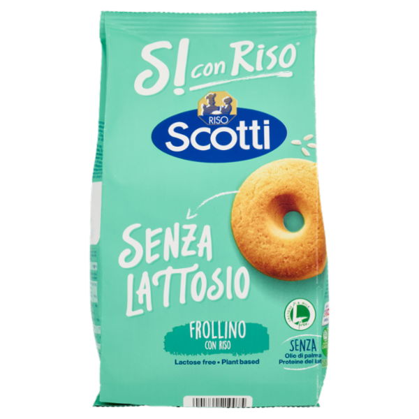 Riso Scotti Si con Riso Senza Lattosio Frollino con Riso 350 g