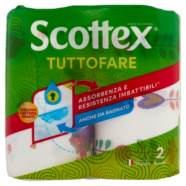 Scottex Tuttofare Carta da Cucina 2 pz