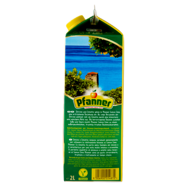 Pfanner Limone - Limetta 2 L