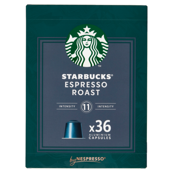 STARBUCKS Espresso Roast By Nespresso Caffè Espresso 36 capsule 202 g