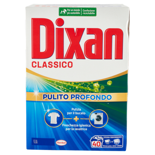 DIXAN Polvere Classico 40 lavaggi 2,200 kg