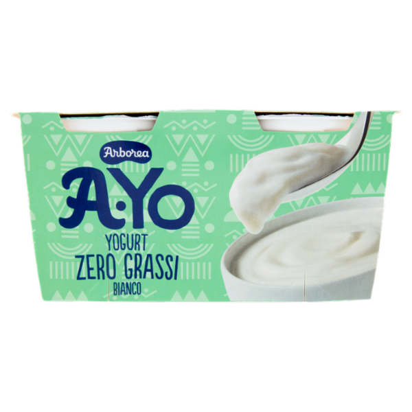 Arborea A-Yo Yogurt Zero Grassi Bianco 2 x 125 g