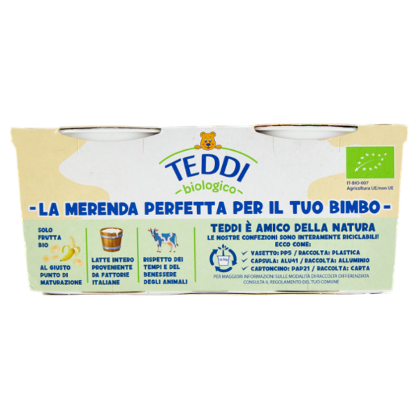 Teddi biologico Banana 2 x 115 g