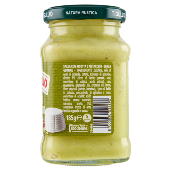 Tigullio Ricotta e Pistacchio 185 g