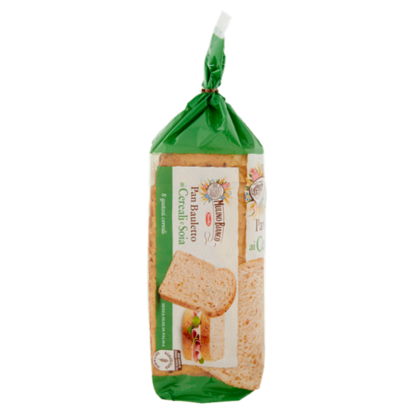 Mulino Bianco Pan Bauletto Pane ai Cereali Ideale per Panini 400g