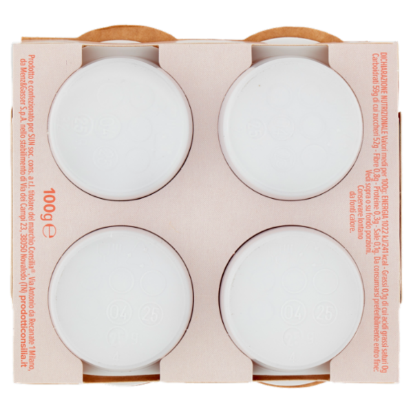 Consilia Confettura Extra Pesca 4 x 25 g