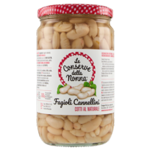 Le Conserve Della Nonna Fagioli Cannellini Cotti Al Naturale 680 g