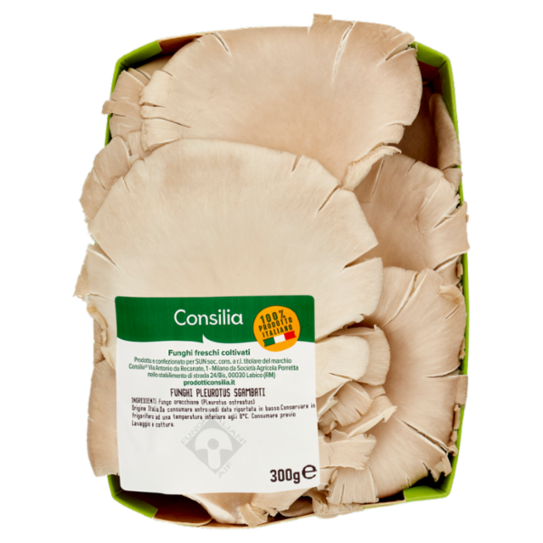 Consilia Funghi Pleurotus Coltivati Interi 300 g