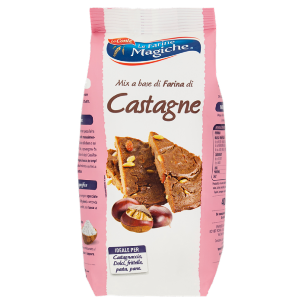 Le Farine Magiche Mix a base di Farina di Castagne 400 g