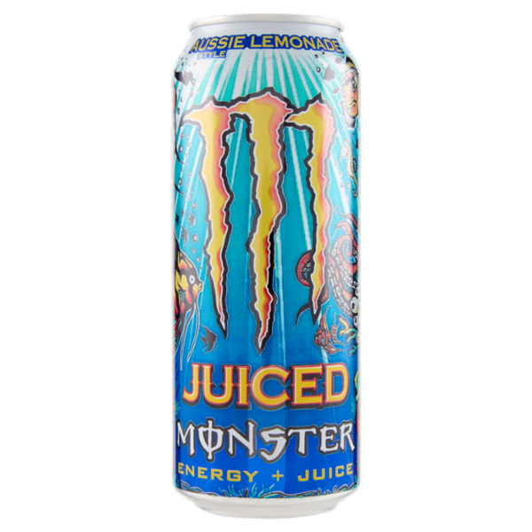 Monster Energy + Juice Aussie Lemonade Can 500 ml