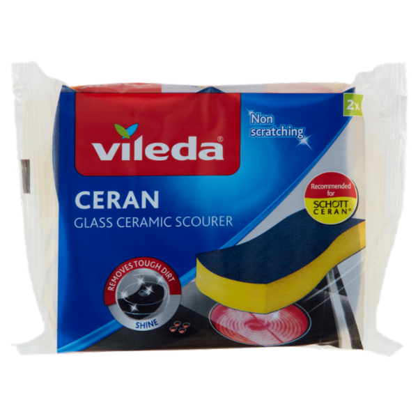 Vileda Ceran Glass Ceramic Scourer 2 pz
