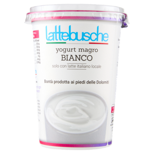lattebusche yogurt magro Bianco 500 g