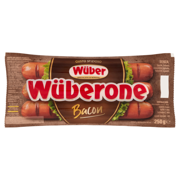 Wüber Wüberone Bacon Gusto Sfizioso 250 g