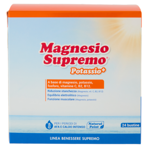 Magnesio Supremo Potassio⁺ bustine 24 x 4,8 g