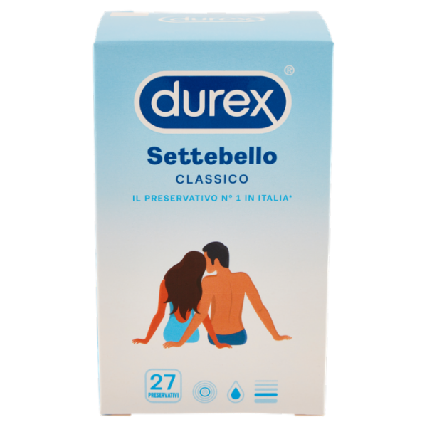 Durex Preservativi Classici Settebello, 27 Profilattici