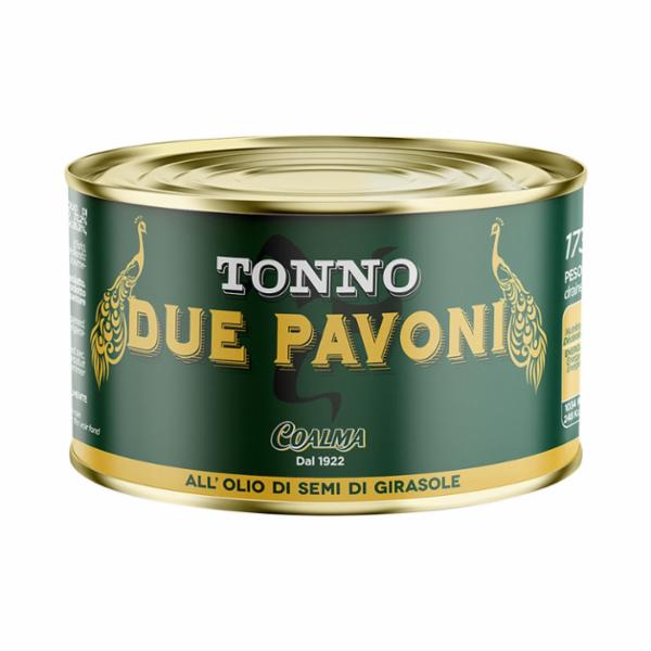 Coalma Due Pavoni Tonno in Olio di Girasole 1730 g