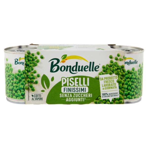 Bonduelle Piselli Finissimi 3 x 160 g